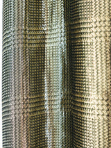 Metallic Gold Plaid Lamé Top Top arcadeshops.com