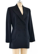 Gianni Versace Slashed Back Blazer Jacket arcadeshops.com