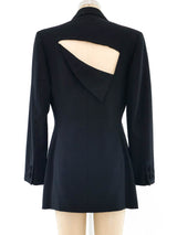 Gianni Versace Slashed Back Blazer Jacket arcadeshops.com
