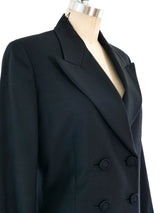 Gianni Versace Slashed Back Blazer Jacket arcadeshops.com