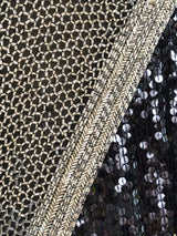 Halston Bead Embellished Silk Top Top arcadeshops.com