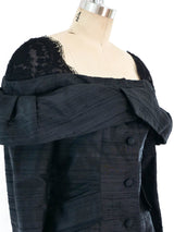 Victor Costa Architectural Raw Silk Suit Suit arcadeshops.com