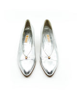Gucci Metallic Silver Pumps Accessory arcadeshops.com