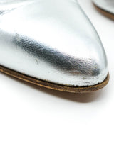 Gucci Metallic Silver Pumps Accessory arcadeshops.com