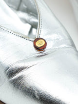 Gucci Metallic Silver Pumps Accessory arcadeshops.com
