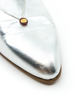 Gucci Metallic Silver Pumps Accessory arcadeshops.com