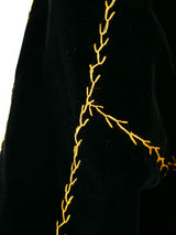 Quilted Velvet Coat Outerwear arcadeshops.com