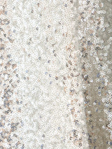 Rodarte Silver Sequin Coat Dress Outerwear arcadeshops.com
