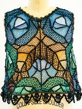 Pieced Crochet Tank Top Top arcadeshops.com