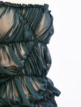 Comme des Garcons Banded Chiffon Tube Dress Dress arcadeshops.com