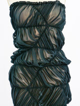 Comme des Garcons Banded Chiffon Tube Dress Dress arcadeshops.com