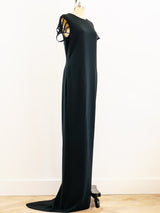 Jean Paul Gaultier Cage Back Gown Dress arcadeshops.com