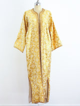 Gold Brocade Caftan Jacket arcadeshops.com