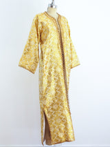 Gold Brocade Caftan Jacket arcadeshops.com