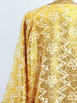 Gold Brocade Caftan Jacket arcadeshops.com