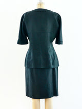 Chanel Linen Ensemble Suit arcadeshops.com