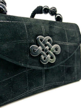 Rafael Sanchez Suede Shoulder Bag Accessory arcadeshops.com