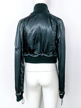 Chanel Cropped Bomber Jacket Jacket arcadeshops.com