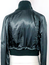 Chanel Cropped Bomber Jacket Jacket arcadeshops.com
