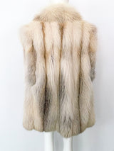 Fox Fur Sleeveless Jacket Jacket arcadeshops.com