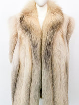 Fox Fur Sleeveless Jacket Jacket arcadeshops.com