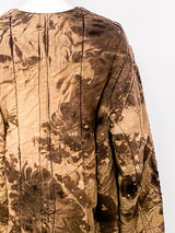 Brown Bleach Dyed Czech Liner Jacket Jacket arcadeshops.com