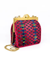 Roberta di Camerino Velvet Shoulder Bag Accessory arcadeshops.com