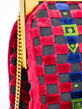 Roberta di Camerino Velvet Shoulder Bag Accessory arcadeshops.com