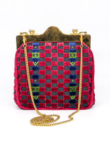 Roberta di Camerino Velvet Shoulder Bag Accessory arcadeshops.com