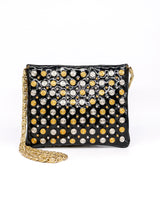 Studded Patent Shoulder Bag Accessory arcadeshops.com