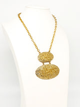 Textured Orb Pendant Necklace Jewelry arcadeshops.com