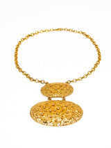 Textured Orb Pendant Necklace Jewelry arcadeshops.com
