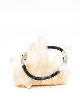 Sterling Wrapped Leather Bangle Jewelry arcadeshops.com