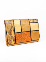 Patchwork Convertible Clutch Accessory arcadeshops.com
