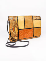Patchwork Convertible Clutch Accessory arcadeshops.com