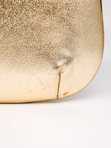 1960's Metallic Gold Top Handle Bag Accessory arcadeshops.com