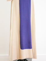 Space Age Inspired Colorblock Maxi Dress Dress arcadeshops.com