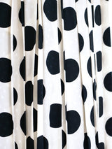 Adolfo Dot Printed Pleated Palazzo Pants Bottom arcadeshops.com