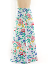 Alley Cat Floral Knit Maxi Skirt Bottom arcadeshops.com