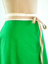 Bird Applique Wrap Skirt Bottom arcadeshops.com