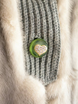 Grey Mink Cropped Jacket Jacket arcadeshops.com