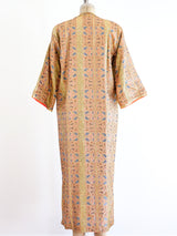 Metallic Peach Brocade Duster Jacket arcadeshops.com