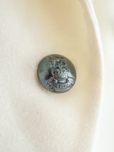 Ivory Military Inspired Jacket Jacket arcadeshops.com