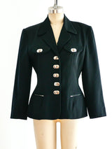 1990's Turn Lock Hardware Jacket Jacket arcadeshops.com