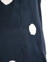 Dot Printed Silk Skirt Ensemble Suit arcadeshops.com