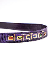 Judith Leiber Jeweled Karung Belt Accessory arcadeshops.com
