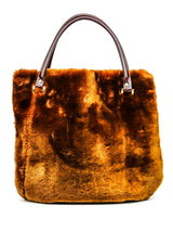 Faux Fur Top Handle Bag Accessory arcadeshops.com