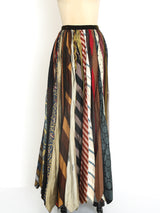 Handmade Mens Tie Maxi Skirt Bottom arcadeshops.com