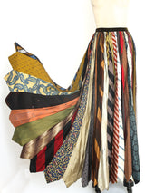 Handmade Mens Tie Maxi Skirt Bottom arcadeshops.com