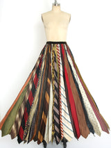 Handmade Mens Tie Maxi Skirt Bottom arcadeshops.com